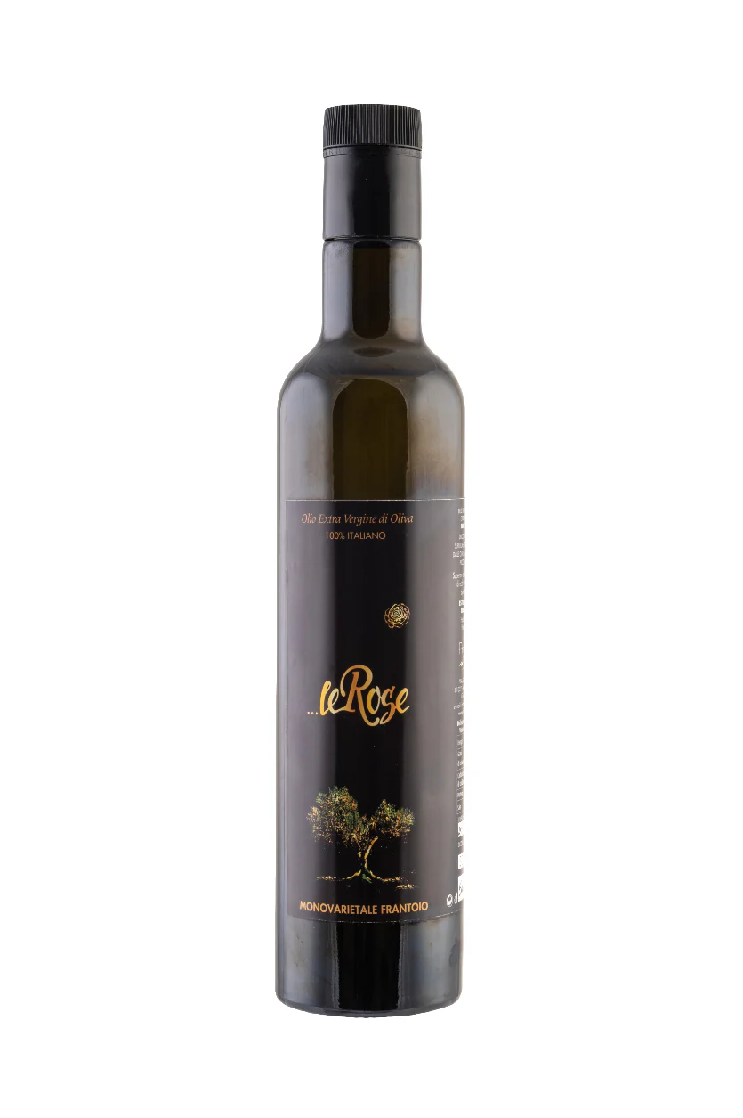 Olio EVO - Le Rose - 500ml -NUOVO RACCOLTO 2025 - MONOVARIETALE FRANTOIO PLURIPREMIATO